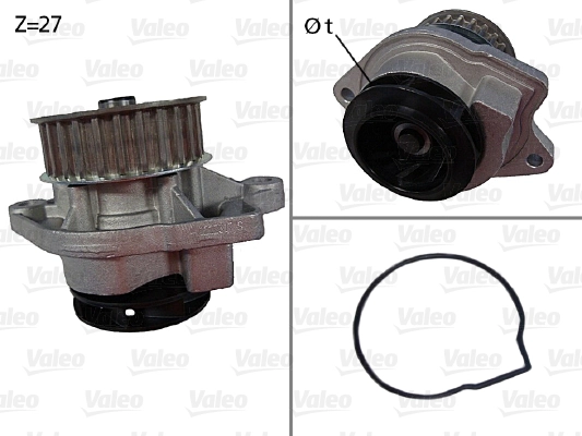Devirdaim Caddy Polo Arosa Cordoba Ibiza 96>03 1.0 1.4 Ald Auc Akk Aud | VALEO 506577 | OEM 030121005A 030121005A 030121005S 030121008A 030121005S 030121008A