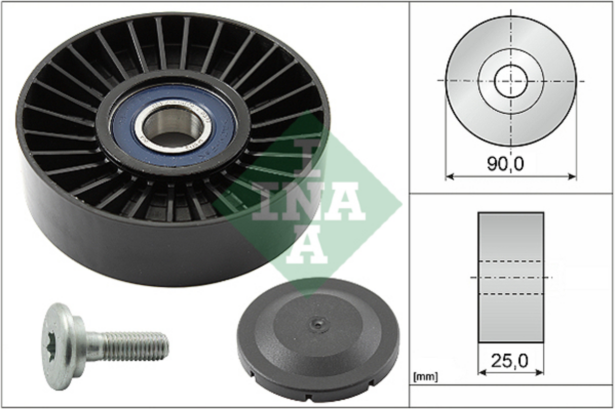 Saptırma, Kılavuz Makarası, Kanallı V-Kayışı (Kayış Tahriki) | OEM 00 005 751 20