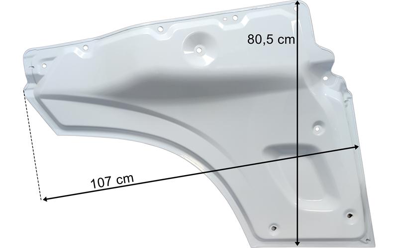 Kapı Eki Volvo FH5 Sol Alüminyum | OEM 78539342