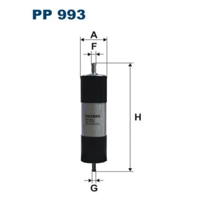 Yakit Filtresi Audi A6 2,0 TDI 04> Seat Exeo 2,0TDI 08> | FILTRON PP 993 | OEM 4F0127401F