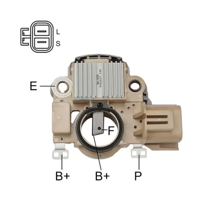 Alternator Konjektor 12V Almera 1.5 1.8 Primera 1.6 1.8 Pickup 2.5 Td 10-Trail 2.2 Dci | YUNYI 06-035 | OEM 232150M011 232154M510