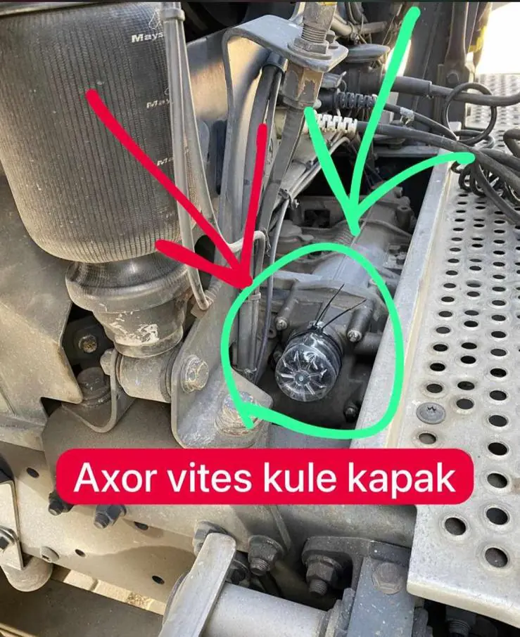 Şanzuman Vites Kule Kapağı Axor - Atego | OEM 9452611933