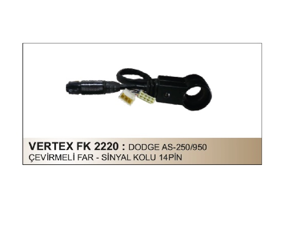 Dodge As-250, 950 Cevırmelı Far Kol | OEM FK2220