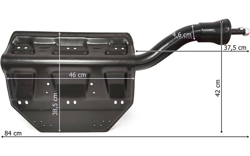 Arka Çamurluk Bağlantısı Arka Sol--Vidalı | OEM 1400899