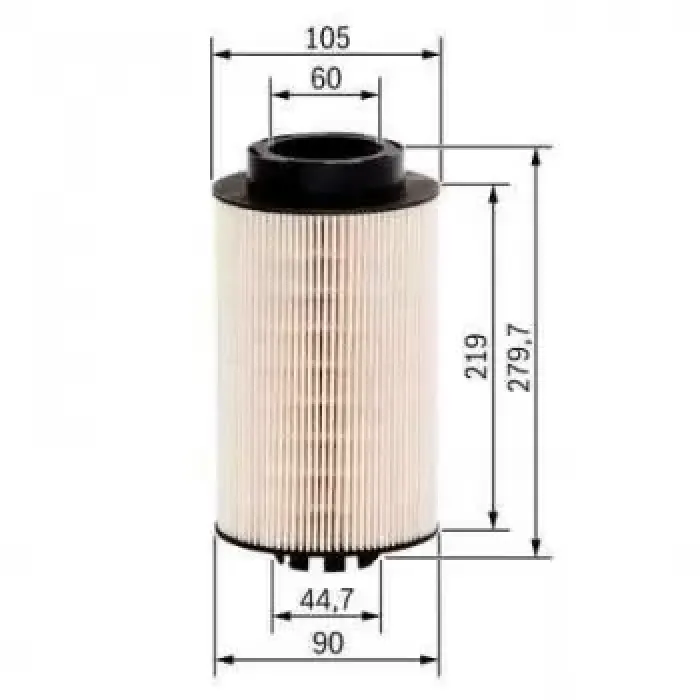Yakit Filtresi DAF CF75 01>13 CF85 05>13 XF105 05> / Temsa Safir 09> Avenue 10> Safari 10> | BOSCH F026402032 | OEM 1616361 1643080 1699168