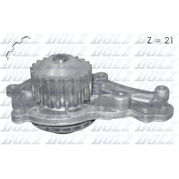 Devirdaim Su Pompasi P206 P207 P307 C1 C2 C3 (1 2 2) C3 Pluriel Xsara 2 DV4TD (1.4 Hdi 8V) Fiesta 1.4TDCI | DOLZ C122 | OEM 2S6Q 8591 BA 1201G8 1609417380