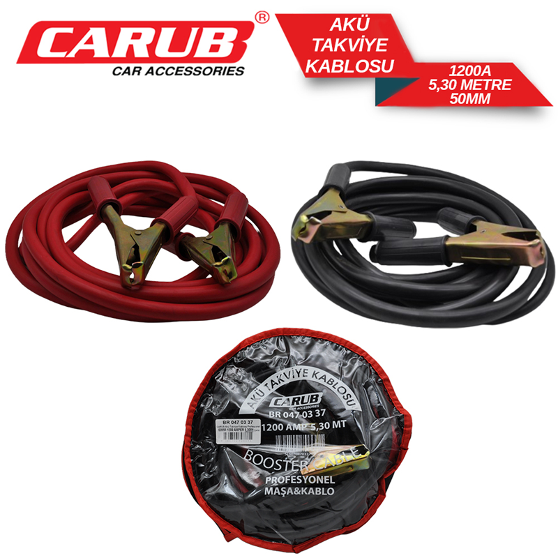 Carup Akü Takviye Profesyonel 50 2000 1200 AH.5,3 Mt