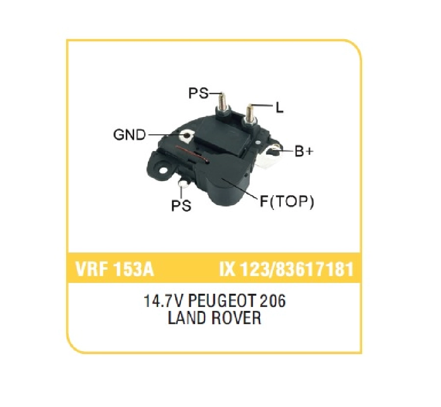 Konjektör Marelli Tip 14.7V - Ford Transit Escort Peugeot 206, Land Rover Cıft Uzun Civatalı | OEM VRF153A