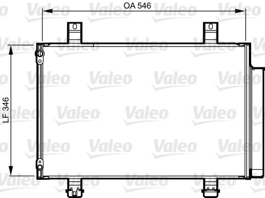 Klima Radyatoru Suzuki Swift III 04>11 | VALEO 814237 | OEM 9531063J00
