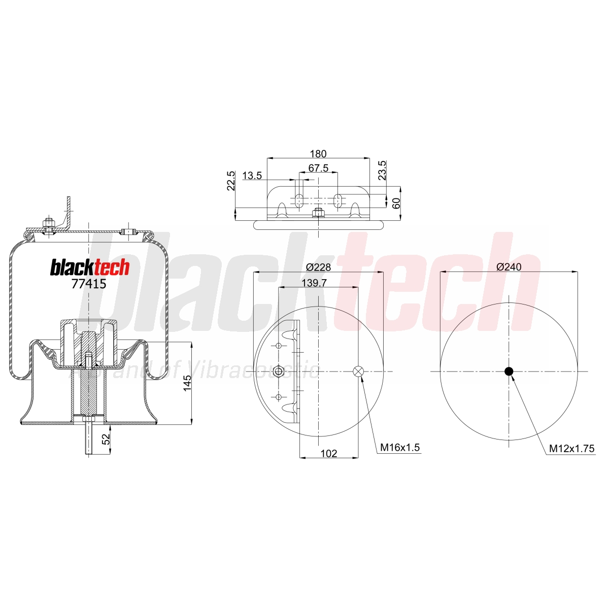 Körük Komple Metal Pistonlu | OEM 504117415