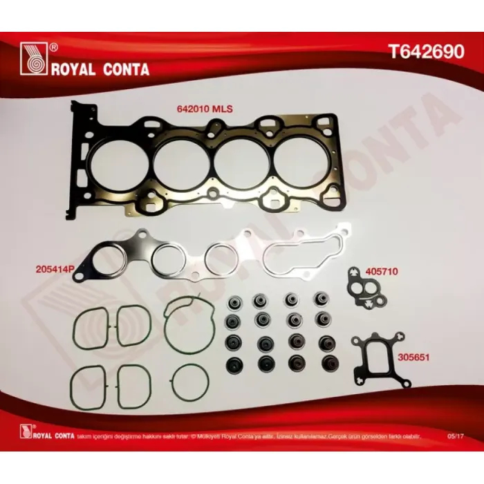 Ust Takim Conta Reinz Keceli Mondeo 2.0 16V Benzinli 01>07 | ROYAL T642690 | OEM 1S7G 6008 UST 027.470 027.470