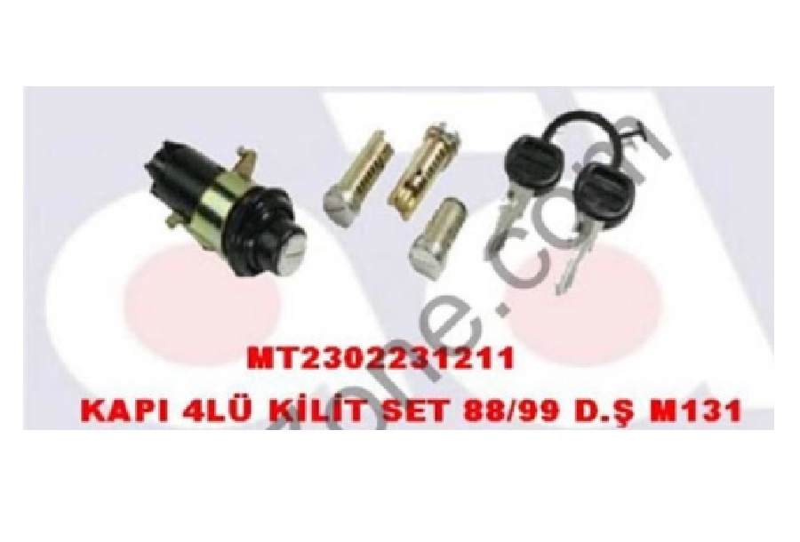 Kilit Set 1988 ve Sonrası-95 Dş 4'LÜ | OEM 02231211