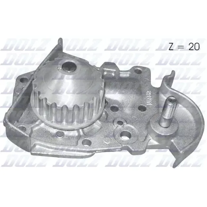 Devirdaim Su Pompasi Logan Sandero Clio 2 Megan 1 Kangoo Scenic R19 1.4 8V / 1.6 8V K7M K7J | DOLZ R135 | OEM 7700861686