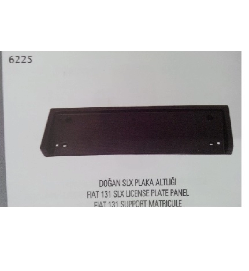 Plaka Altlığı - Doğan SLX | OEM 02228