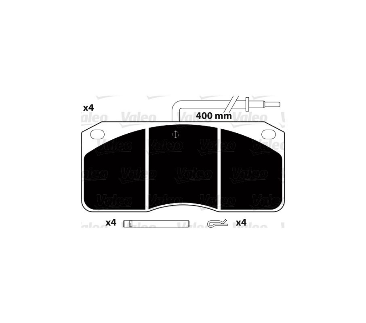 Fren Balatası Volvo FL6(sensörsüz) | OEM 06902964-0