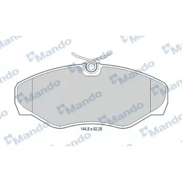 On Fren Balatasi Trafic 2-Vivaro 01> Espace | MANDO MBF016020 | OEM 6025370851