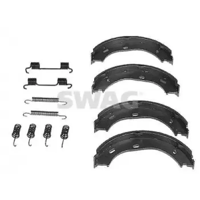 Fren Balatasi Arka (Park Freni Pabucu) W116 76>80 W126 85>91 W123 79>85 R107 74>85 C107 74>81 | SWAG 10908324 | OEM A1164200020