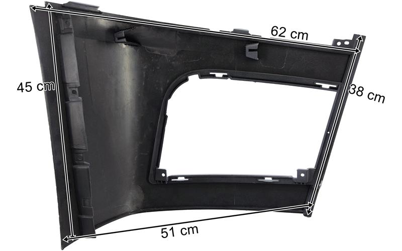 Tampon Actros MP4 1845 Sol Kısa (Beyaz) | OEM 9608854725