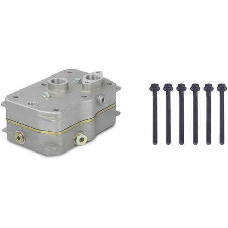 Kompresor Silindir Kapağı Komple DAF CF75-85 / XF95 | A-TECH 224.01.1200 | OEM 160650 RK01293 911504920 1625463 1737654