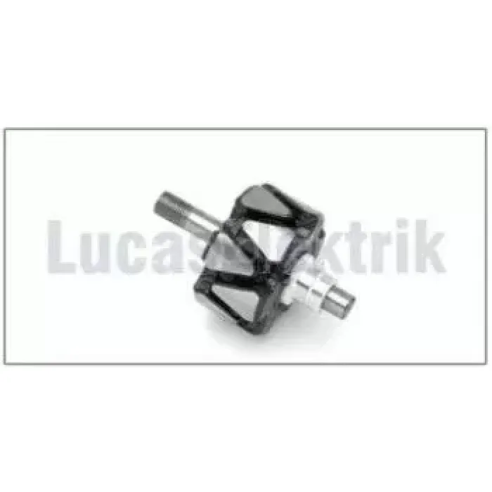 Alternator Rotor A127 / 55A Kısa Mil Kamali | LUCAS UET 100