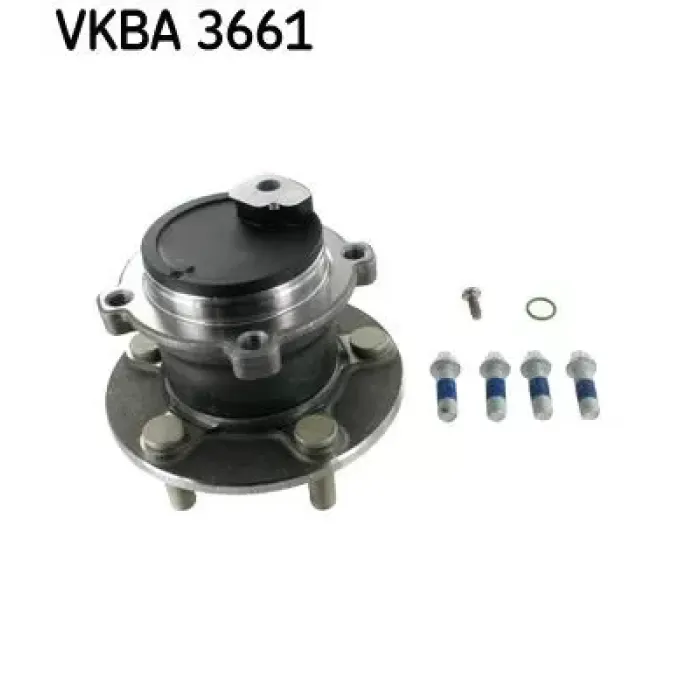 Arka Teker Poryasi (Rulmanli) Focus II Cmax Focus II Cmax 07 /> Volvo S40 1,6TDCI / 1,6 16V / 1,8 16V / 2,0TDCI ABS LI | SKF VKBA3661 | OEM 7M51 2C299 AD 1506577 2C299 1506577