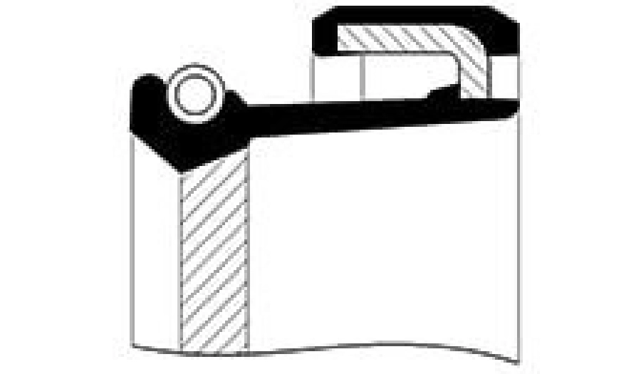 Keçe Prizdirek Renault 12 17X28X7 | OEM 40421