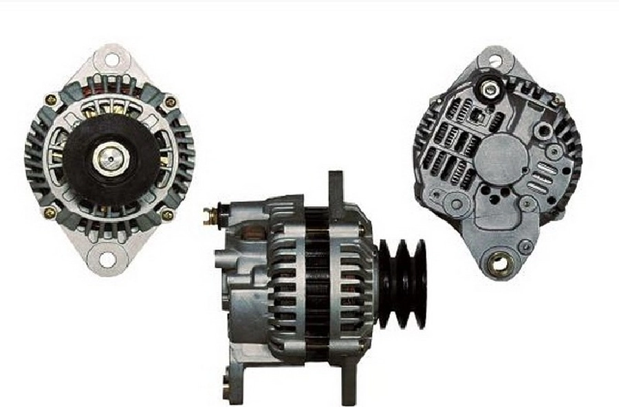 Alternatör 24V, 35A Mitsubishi Tipi Mitsubishi Fuso Canter F659 1997 ve sonrası Hyundai HB350 Kamyon Yeni Model Çift Kasnak Vakum | OEM ALT020