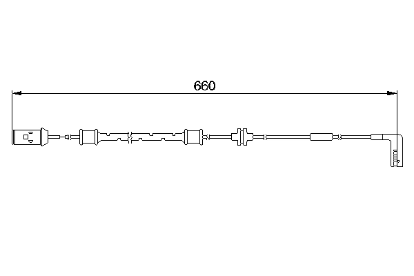 On Fren Balata Ikaz Sensoru Vectra B | BOSCH 1987474936 | OEM 6238388 6238388 90497051 90497051