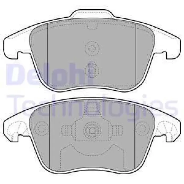 Fren Balatasi Oni P2008 2-208 2-P3008 P5008 C4 2 DS4 DS5 C4 Picasso 2,0HDI 16V 138PS 10 / 06 EP6CDT | DELPHI LP2100 | OEM 4253.62 4253.97 4254.77