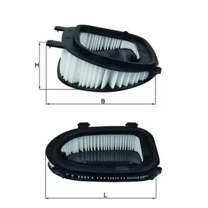 Hava Filtresi BMW X3 F25 X5 E70 X6 E71 E72 | MAHLE LX3541 | OEM 13717811026