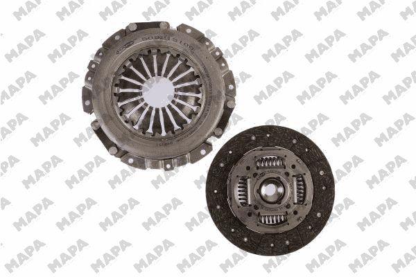 Debriyaj Seti Rulmansiz Kangoo 1,6I 16V 02> Scenic 2,0 16V 02> | MAPA 013215 809 | OEM 7701472757