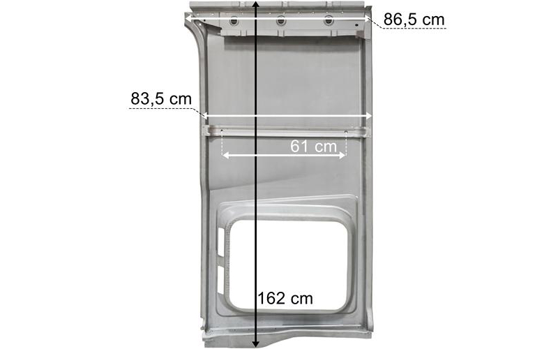 Yan Duvar Sacı Actros MP4 Mega 1848, 1851 Sağ | OEM 9606300907