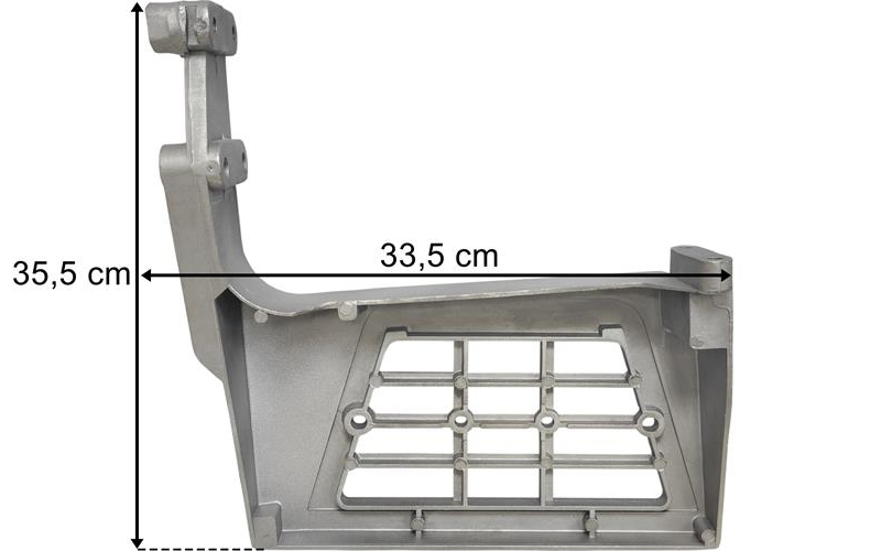 Alt Basamak Yuvası Demiri DAF Xf 95 Sağ | OEM 1303943