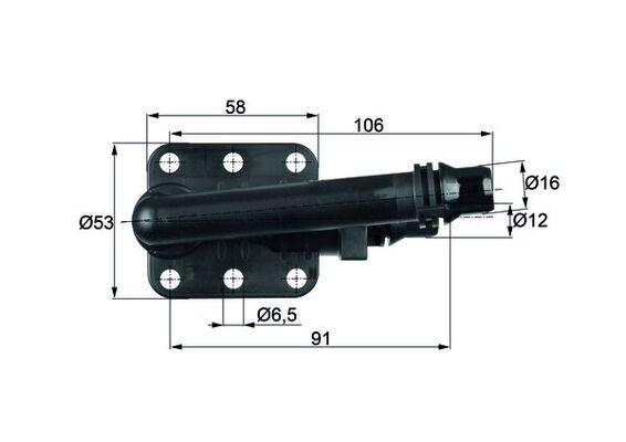 Termostat BMW M54 N52 E60 E65 | MAHLE TO582 | OEM 17217559962