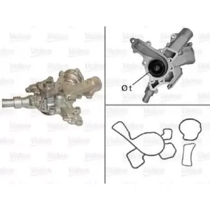 Devirdaim Astra G 1,2 00>05 Corsa C 1,0 1,2 00>05 Corsa B Agila A X10XE X12XE Z12XE | VALEO 506601 | OEM 1334079 1334079 1334130 6334022 1334130 6334022