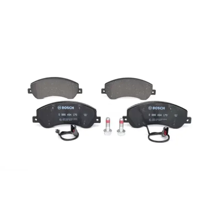 On Fren Balatasi Transit V347 06 /> V347 155PS A.Ceker 11 /> VW Amarok 2.0TDI 10> (Aksesuarli+Ikaz Fisi+Civata+Yay) | BOSCH 0986494170 | OEM 6C11 2K021 AB 2H0698151A