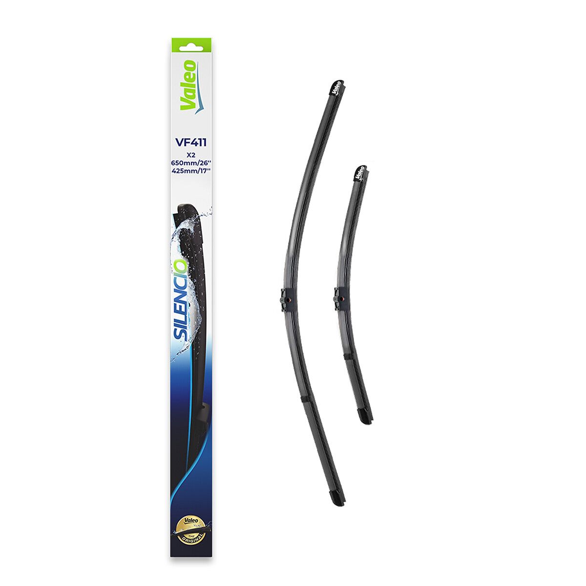 On Silecek Supurgesi Takim (X2) / (Muz Tipi) Focus II 04>11 P207 06>12 Olcu: 650 / 420MM | VALEO 574324 | OEM 1465888 1465888 1537077 1680491 1537077 1680491