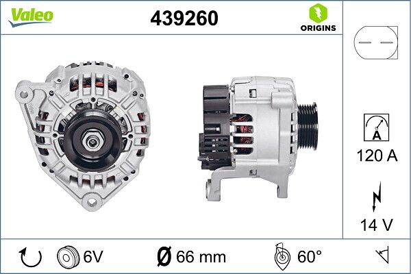 Rotor Passat 1,8 / 1,9 TDI / 2,0 SG10B060 | VALEO 593570 | OEM 078903016H