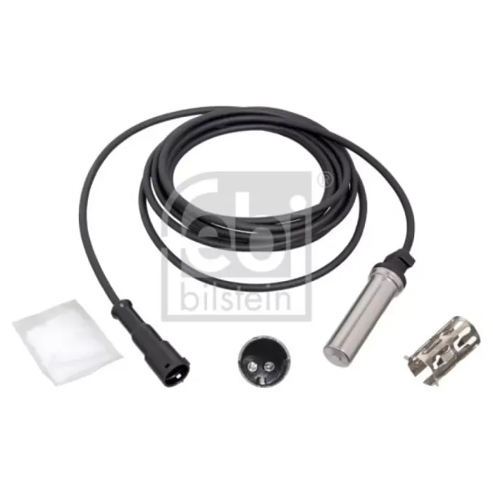 ABS Sensoru Sol Arka Duz Tip Uzun M-Benz ATEGO/AXOR 1840 3228 4140 3000 MM | FEBI 35330 | OEM 0015423518-0015428418-0025422318