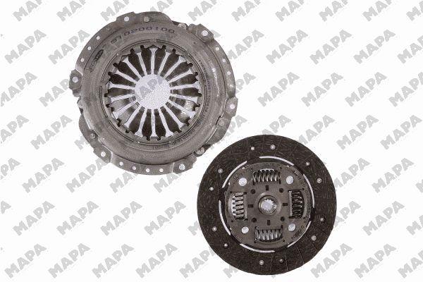 Debriyaj Seti Rulmansiz Corsa C 1,7DI / Dti 01>Vectra C (826045) | MAPA 016200 109 | OEM 1606489