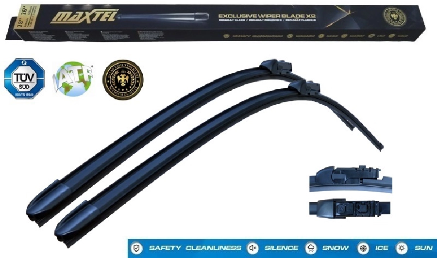 Silecek Muz 26" + 16" 650mm + 400mm Toyota Lexus Hx Z1 11.2014 ve sonrası Toyota C-Hr X1, X5 10.2016 ve sonrası Subaru Impre | OEM 12110601