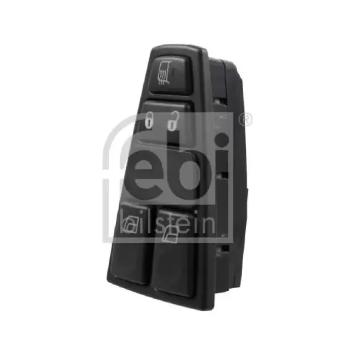 Cam Acma Dugmesi Sol (Ayna Ayarsiz) - Volvo / FH9 FH12 F16 NH12 | FEBI 179394 | OEM 22566507 20752915 20452014