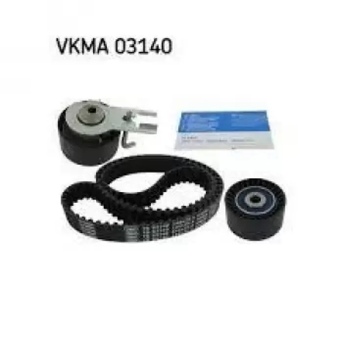 Eksantrik Rulman Kiti (Triger Seti) P107 P206 P307 C1 C2 C3 C3 Pluriel Xsara Fiesta 5 Fusion Aveo 1,4HDI 1,4TDCI (144 Dis Kayis) | SKF VKMA03140 | OEM 2S6Q 8A615 AB 0831.T3
