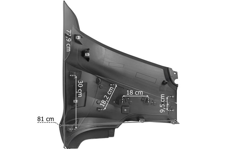 Tampon İveco S-Way Sol | OEM 5802302655