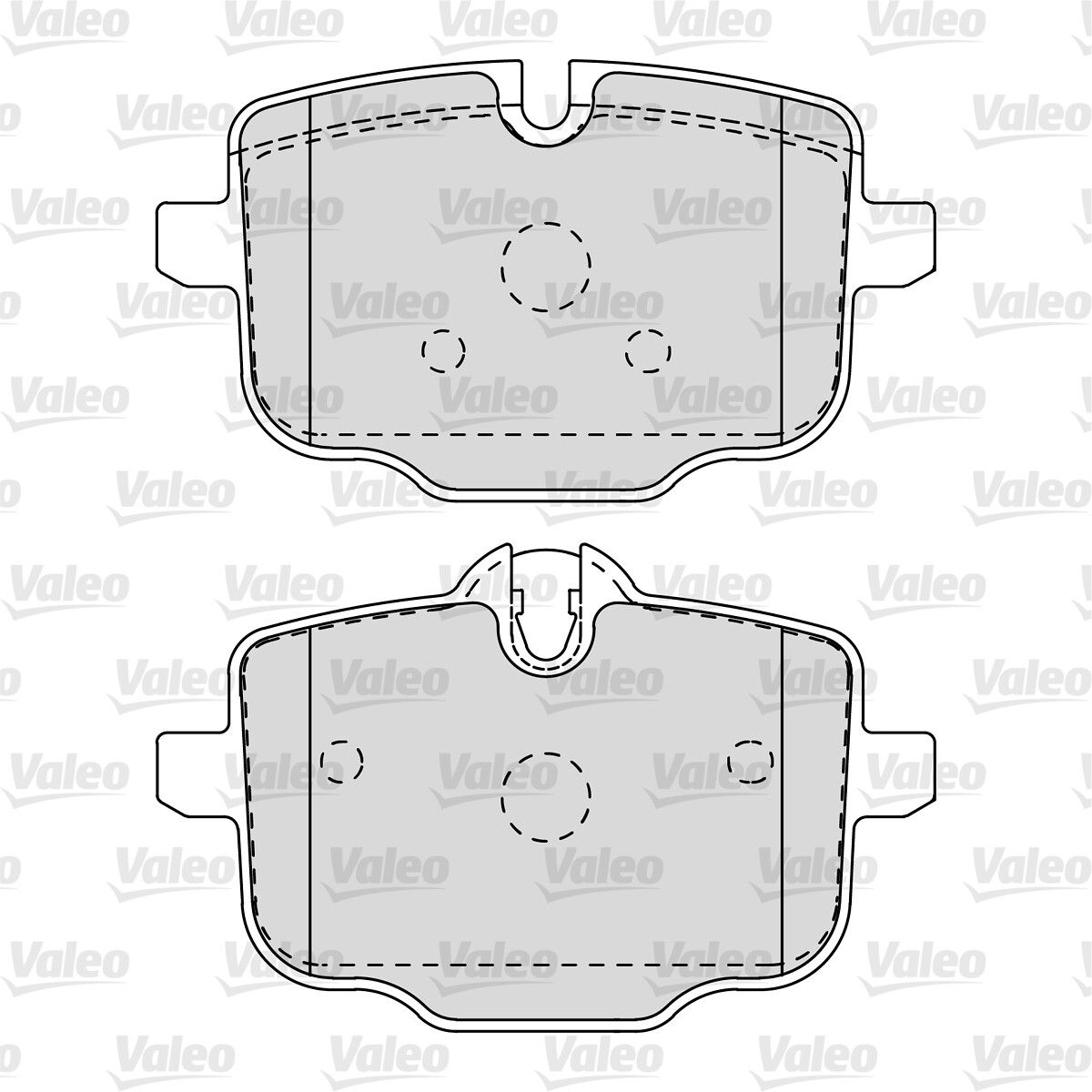 Arka Fren Balatasi Bmw F10 F11 N53 N57 | VALEO 670145 | OEM 34216775346 34216775346 34216890353 34208093728 34212284389 34216890353 34208093728 34212284389