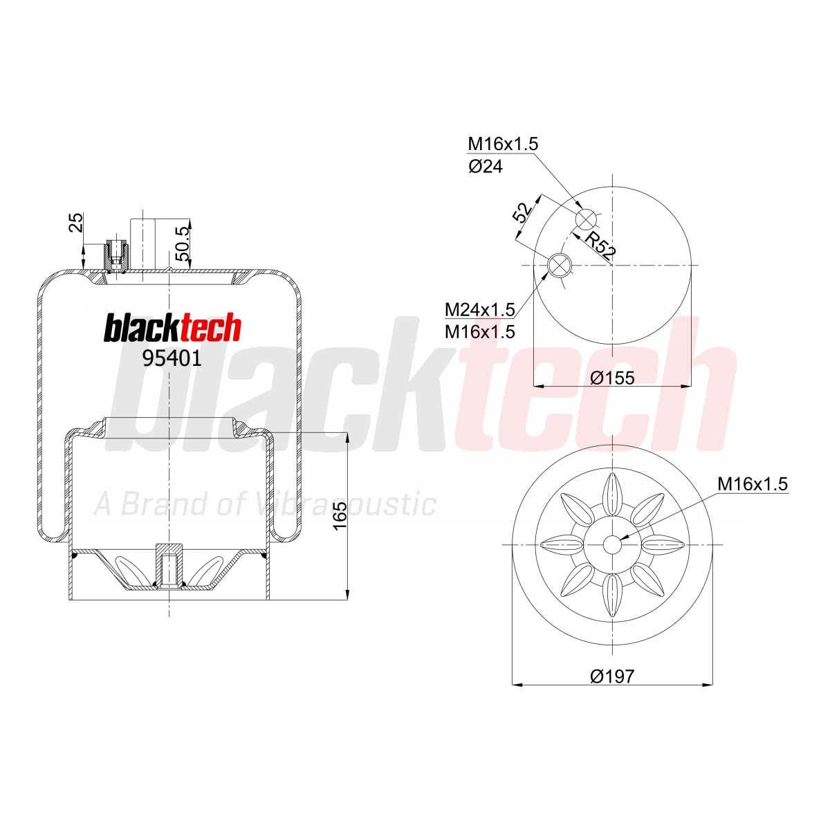 Körük Komple Metal Pistonlu | OEM 4390NP23