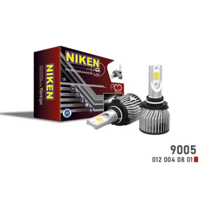 Led Xenon Eco Serisi 9005 | NIKEN 012 004 08 01 | OEM 012 003 08 01