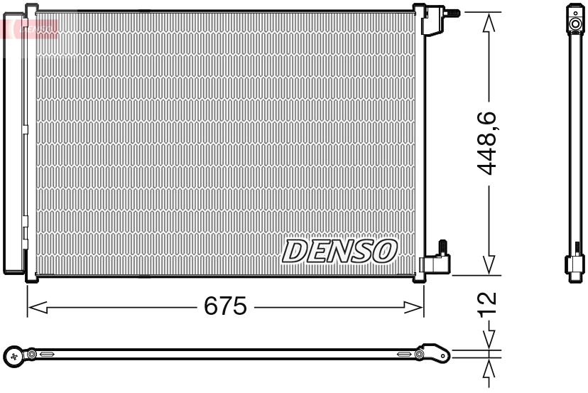 Klima Radyatoru X253 15> W205 14> S205 15> W213 16> S213 17> W222 17> C217 17> | DENSO DCN17060 | OEM A0995000454