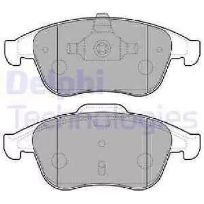 On Fren Balatasi(Tk) Renault Megane 3 10> Grand Scenic 3 10> Laguna 3 07> 1.2 Tce 1.4 1.5 Dci 1.6 Dci 2.0 Dci | DELPHI LP2181 | OEM 410605055R 4106 006 29R 4106 000 32R