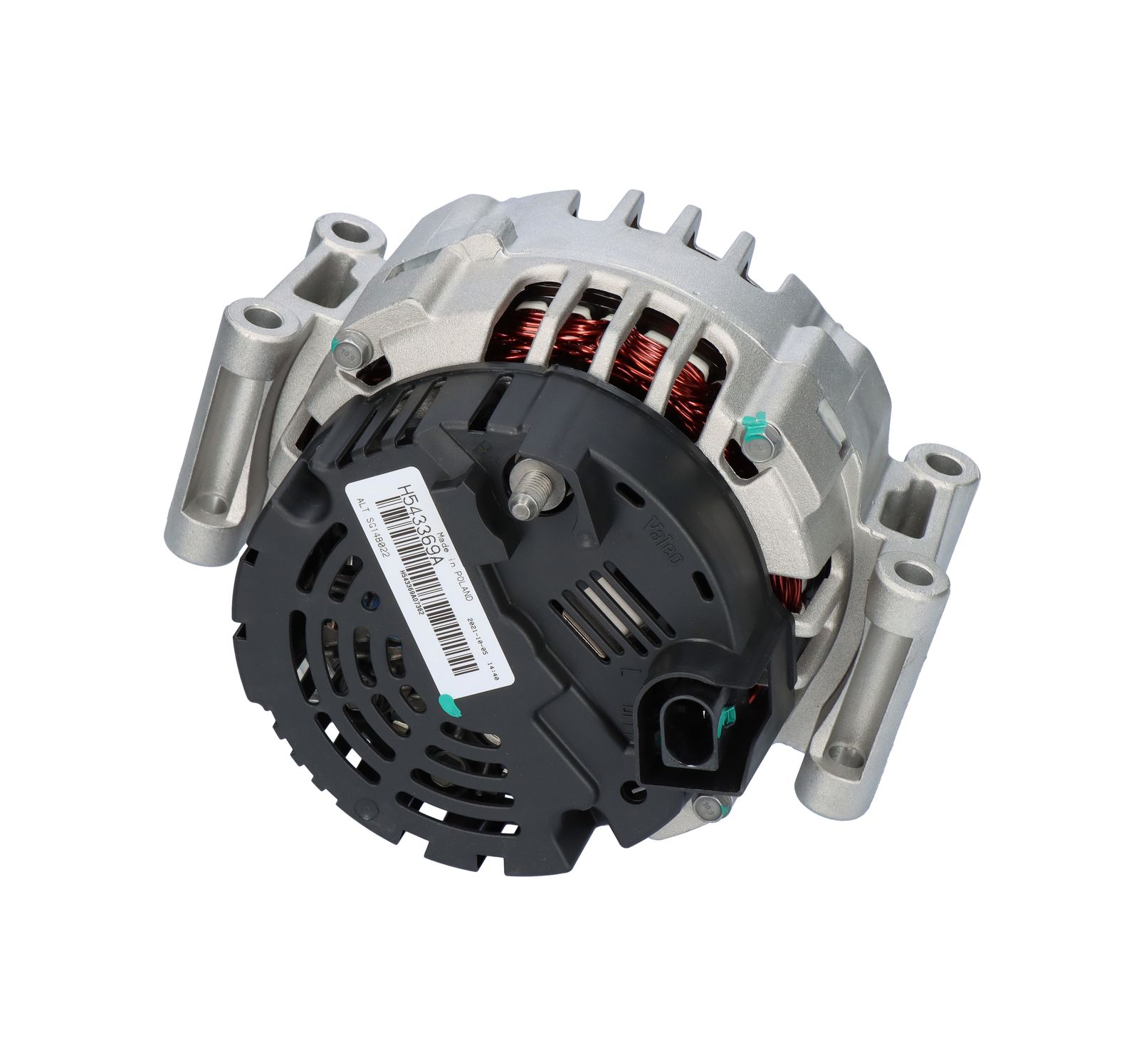 Alternator 12V 140A Passat Scirocco Golf VI Octavia Super B Leon Toledo 1,8TSI / 2,0FSI TDI | VALEO 439393 | OEM 06B903016AA 06B903016AA 06B903016AB 06B903016 06B903016AB 06B903016